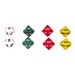 Place Value Dice Set - Two Sets of Four 10-Sided Dice